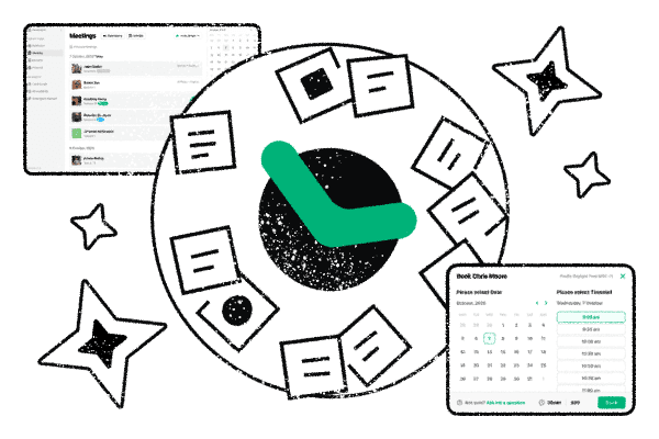 Booking and scheduling meetings for therapists made easy