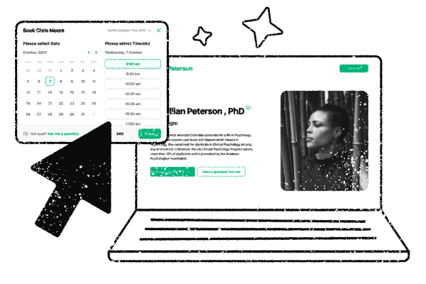 Create your professional yoga business website in a click